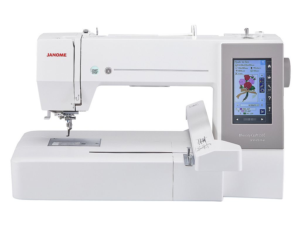 Вышивальная машина Janome Memory Craft 550e Limited Edition - купить с  доставкой по выгодным ценам в интернет-магазине OZON (1509173543)