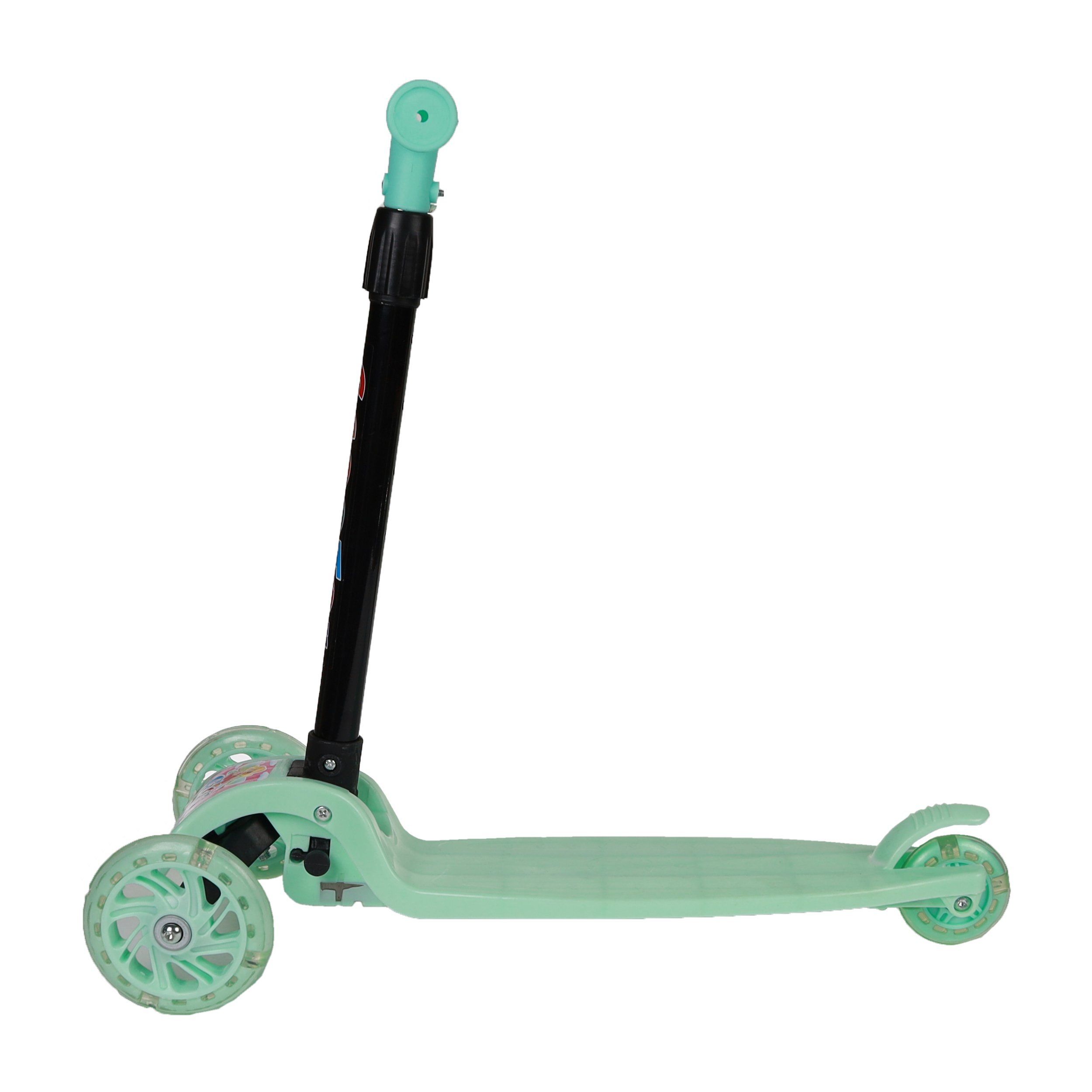 Самокат 3-х колесный детский SCOOTER 603, зеленый Самокат 3-х колесный детский SCOOTER 603, зеленый