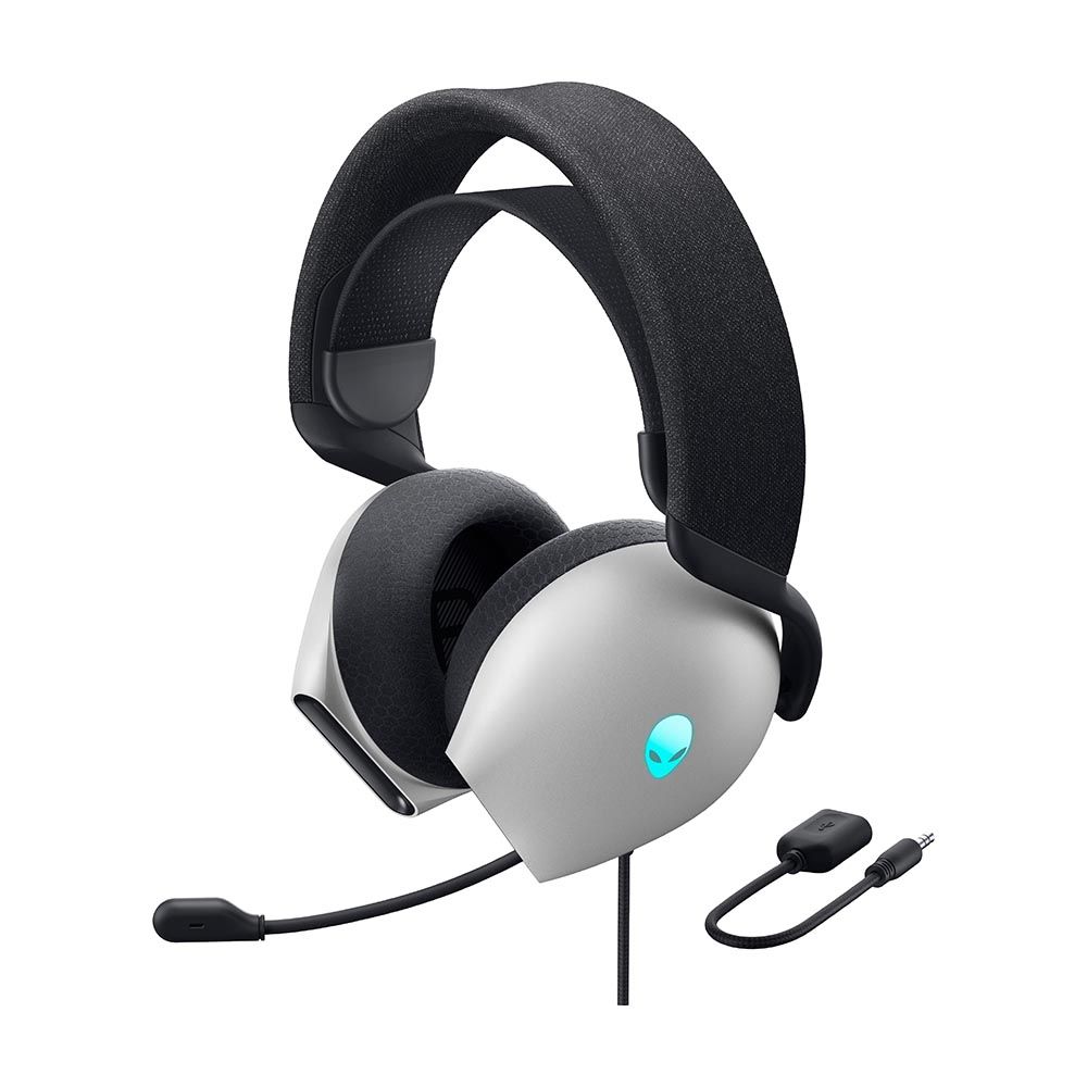 Полноразмерные Полноразмерные Alienware Игровые AW520H, белый Проводное ...