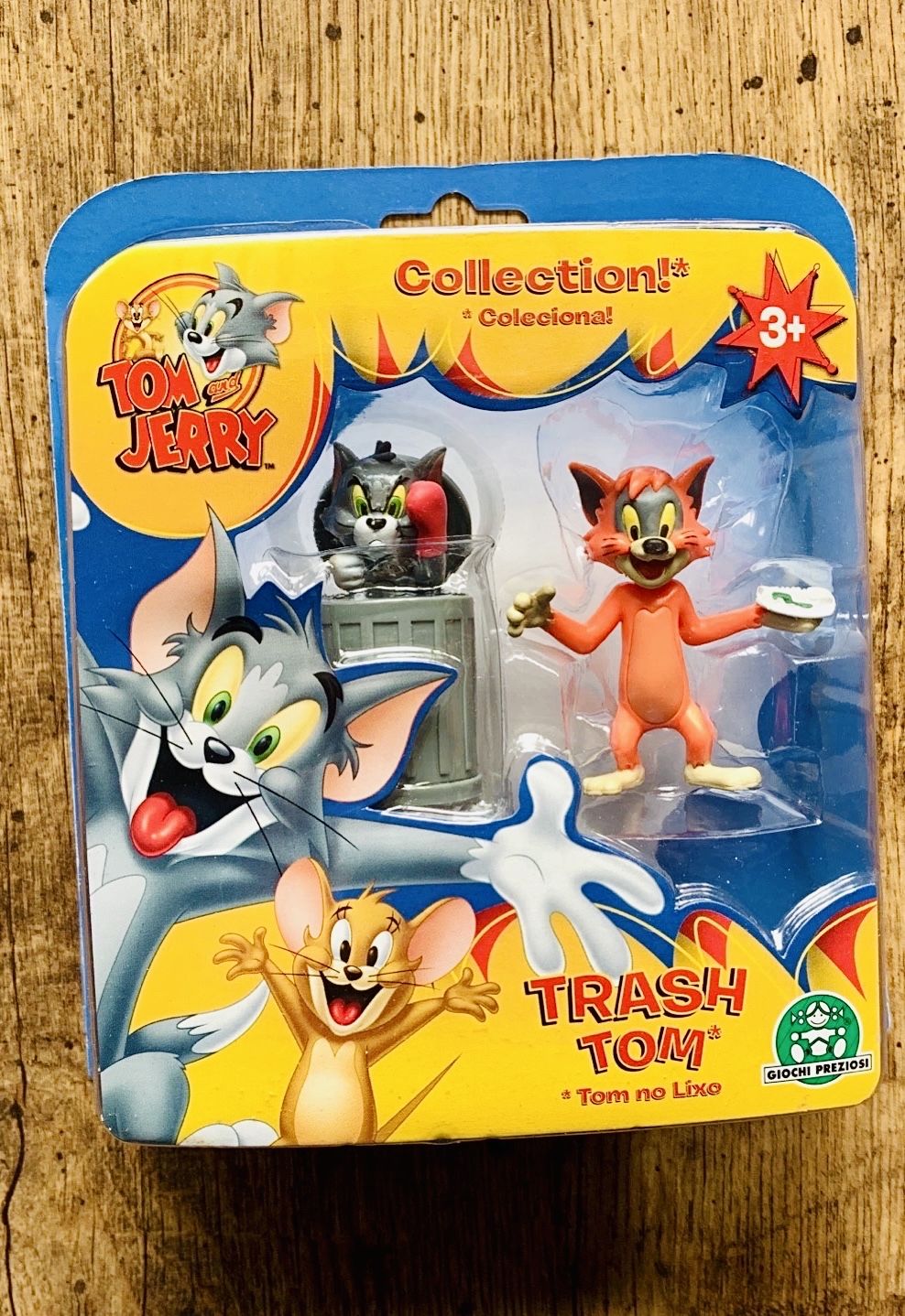 Том и Джерри фигурки интерактивные Коллекционные - Том в Бачке Tom & Jerry
