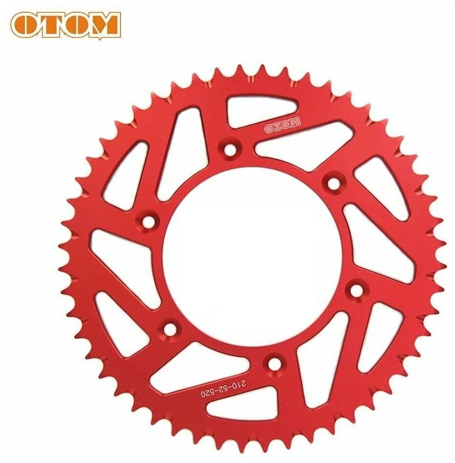Ведомая звезда 52 зуба для мотоцикла KTM, FX moto, Avantis, Zuumav вариант 2