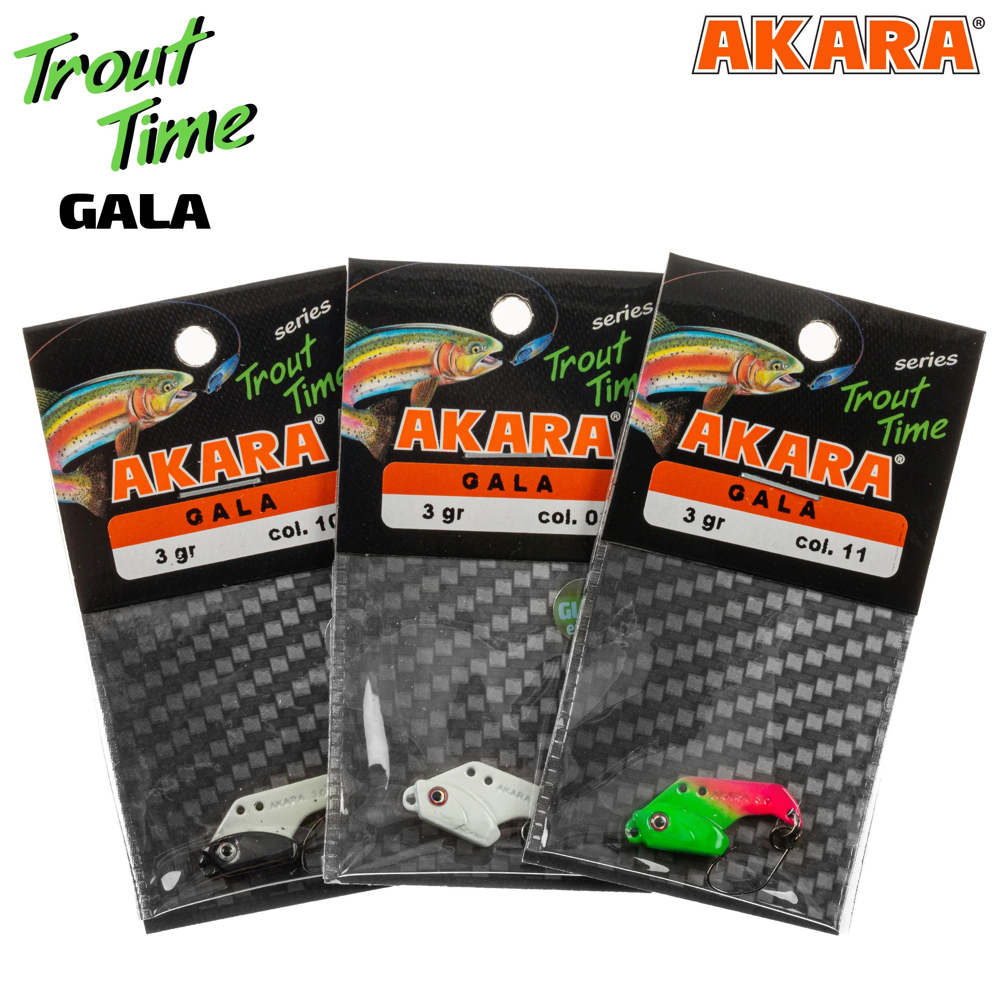 Блесна цикада Akara Trout Time Gala 4 гр.11