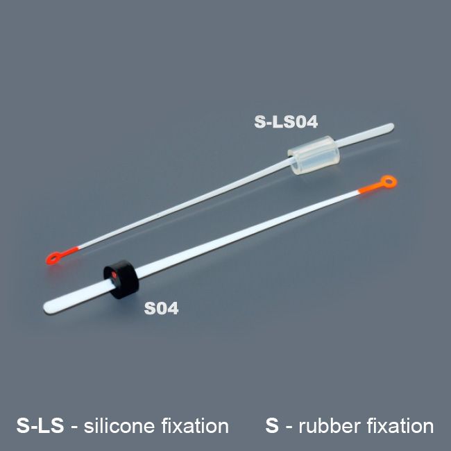 Кивок лавсановый на силиконе NOD S-LS04 (100 мм, жёсткость 0,20)