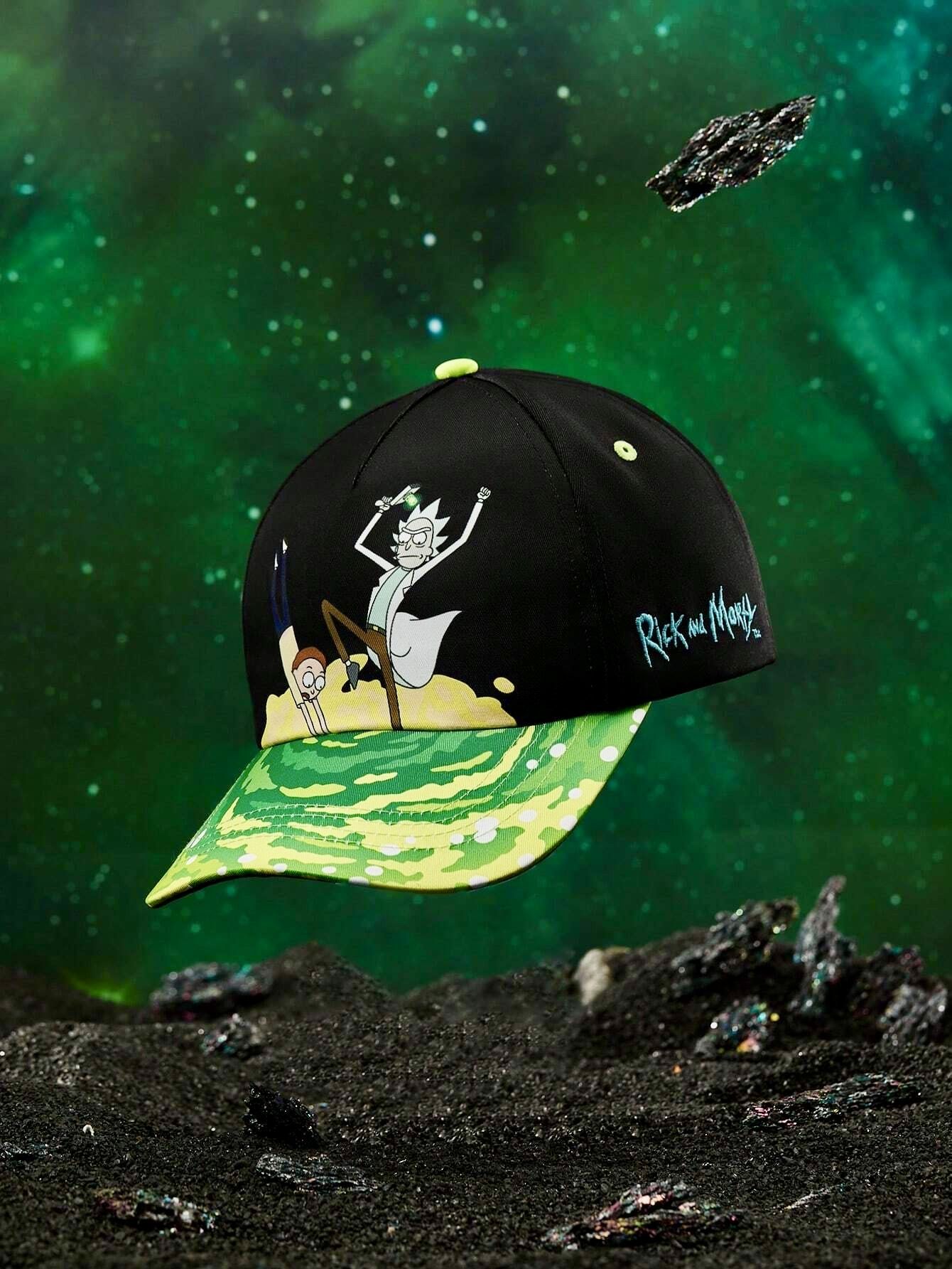 Рик и Морти Бейсболка Rick and Morty (лицензированный продукт)