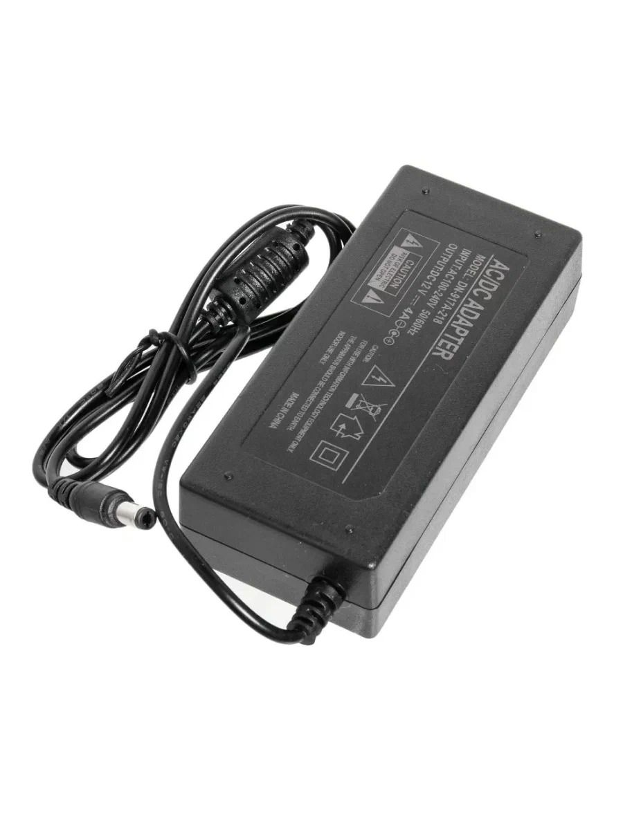 БПдлямониторовиноутбуковDeltaElectronics12V4A(5.5*2.5),скабелем