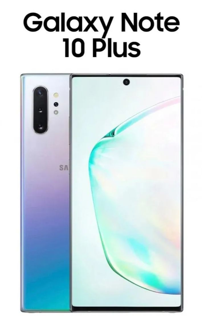 SamsungСмартфонSamsungGalaxyNote10+Двойнаякартамногоцветный12/256ГБ,разноцветный