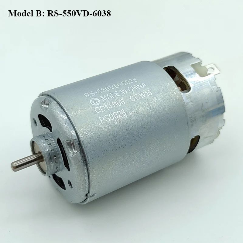 MABUCHIRS-550VC-6038/RS-550VD-6038DC12В18В21,6В24В23000об/минВысокоскоростнаямощность