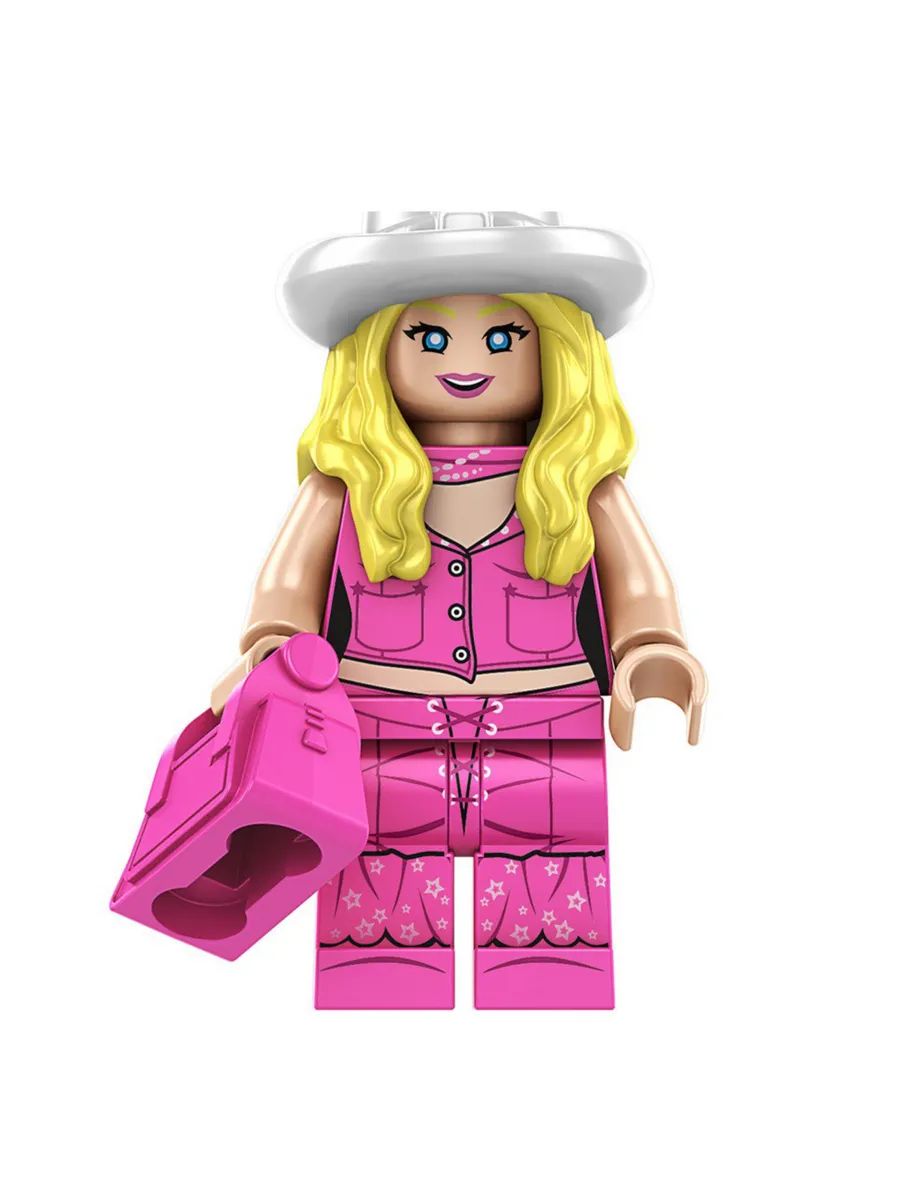 Минифигурка Барби / Barbie / Совместима с конструкторами
