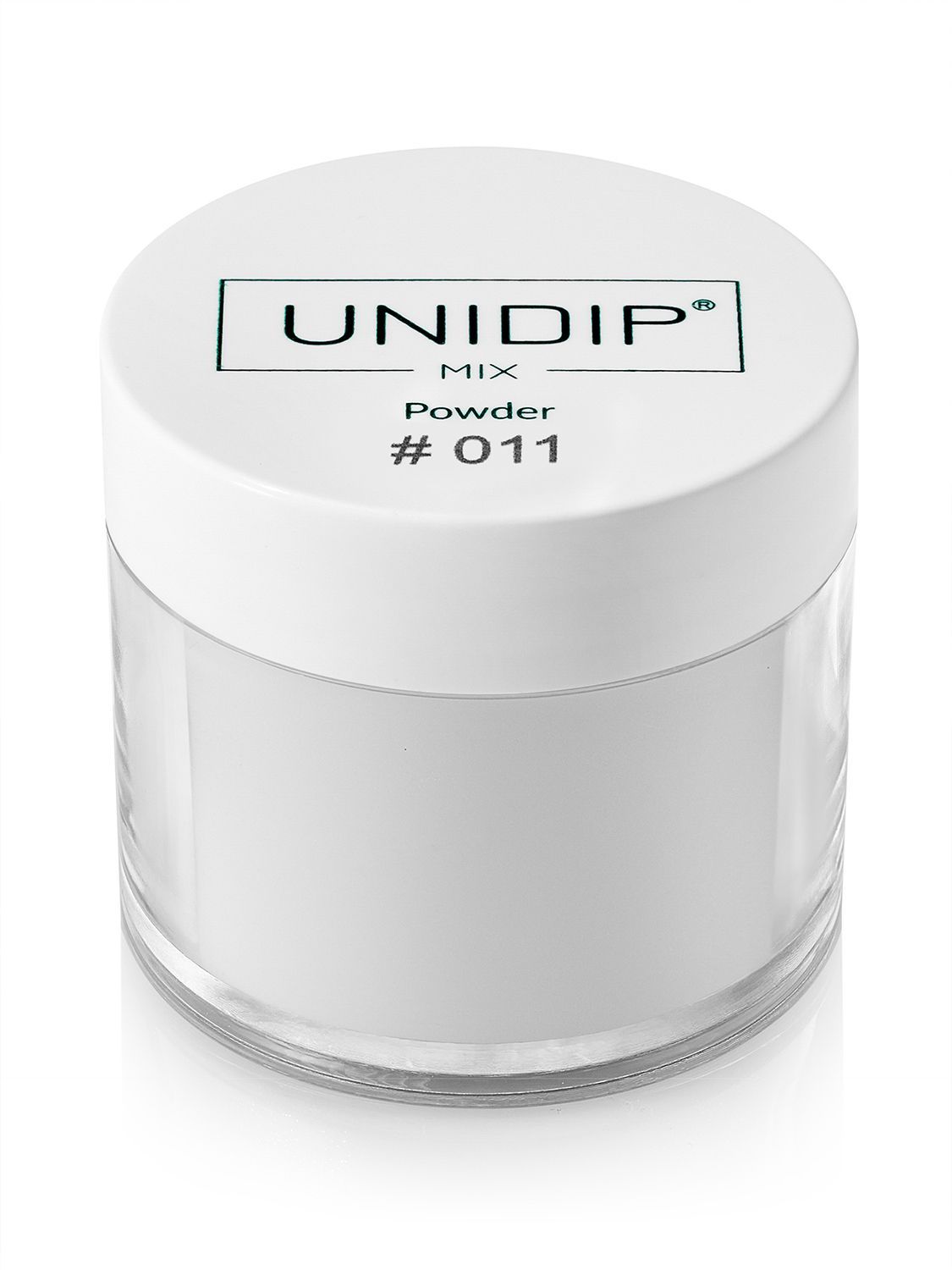 UNIDIP#011Полупрозрачный/Дип-пудрадляпокрытияногтейбезУФ24г
