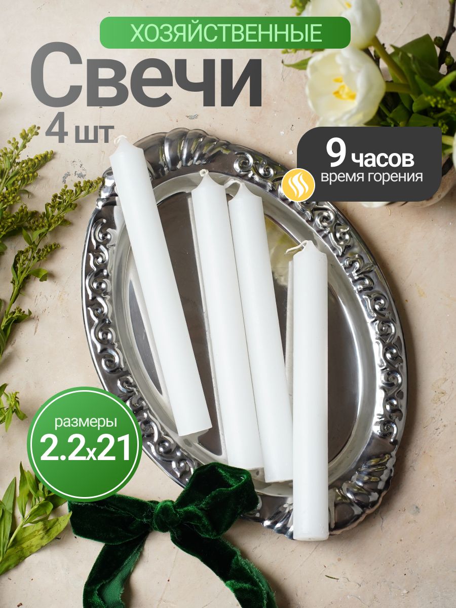 Наборсвечейхозяйственныесвечи4шт