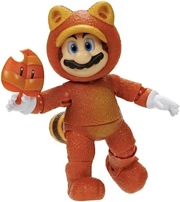 Nintendo / Нинтендо Фигурка Тануки Марио 12,5 см The Super Mario Bros. Movie