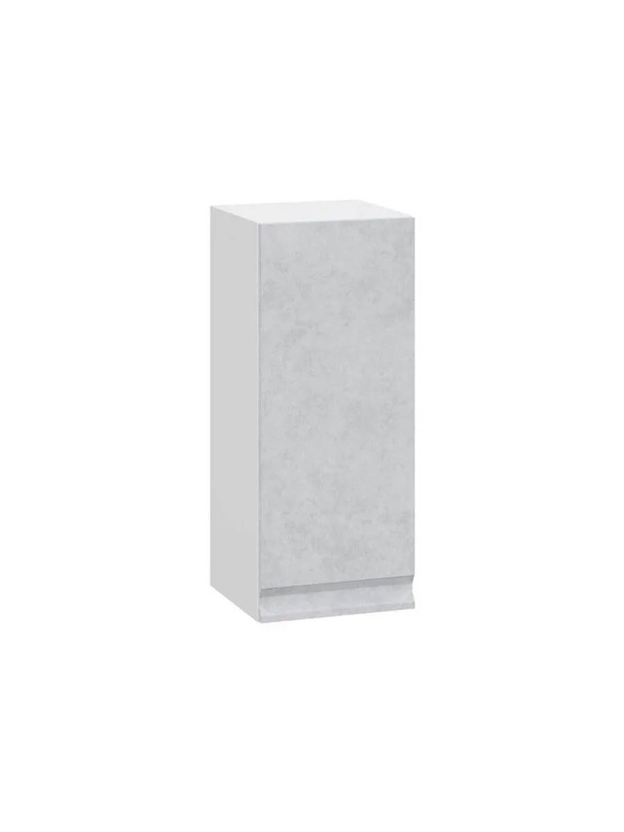 Кухонныймодульнавесной,шкафВелюрсполками,сдоводчиками,30х29.6х72см,Белый/Бетонснежный