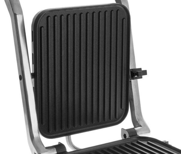 Рабочая панель рифлёная верхняя в сборе с тэном 1000W для гриля Polaris PGP 1202 / PGP 2902 015009
