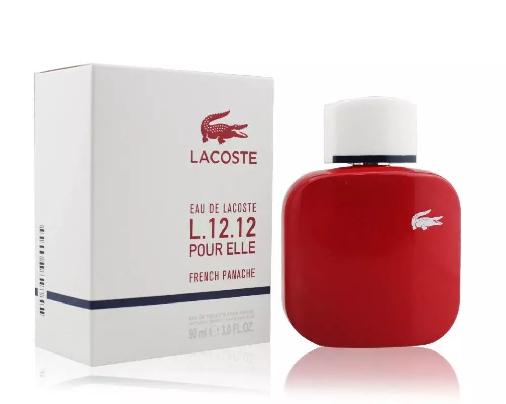 Lacoste L.12.12. POUR ELLE FRENCH PANACHE Туалетная вода для женщин 90 мл купить