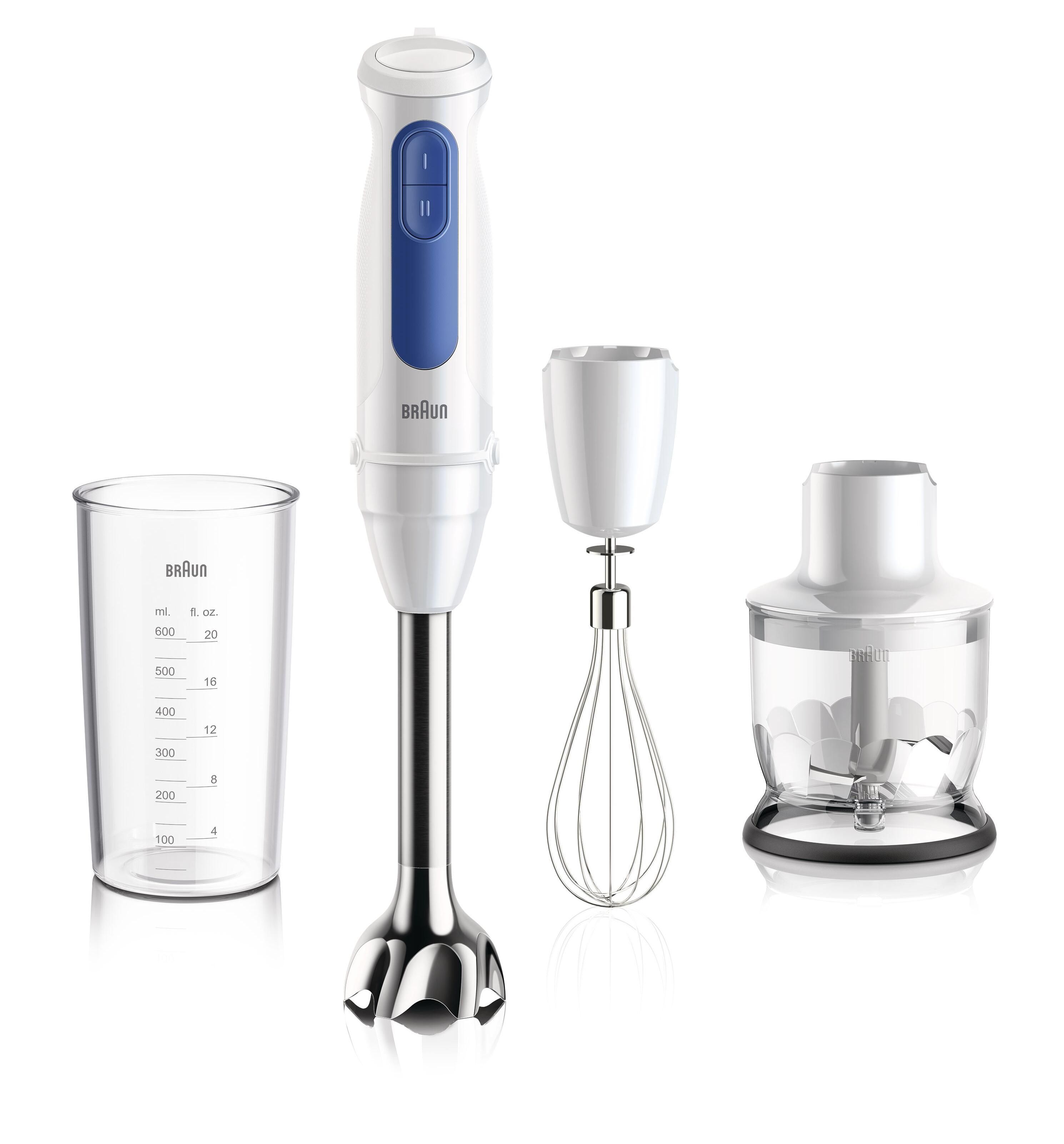 Блендер погружной BRAUN HB302AI-MQ30202MWH MultiQuick 3