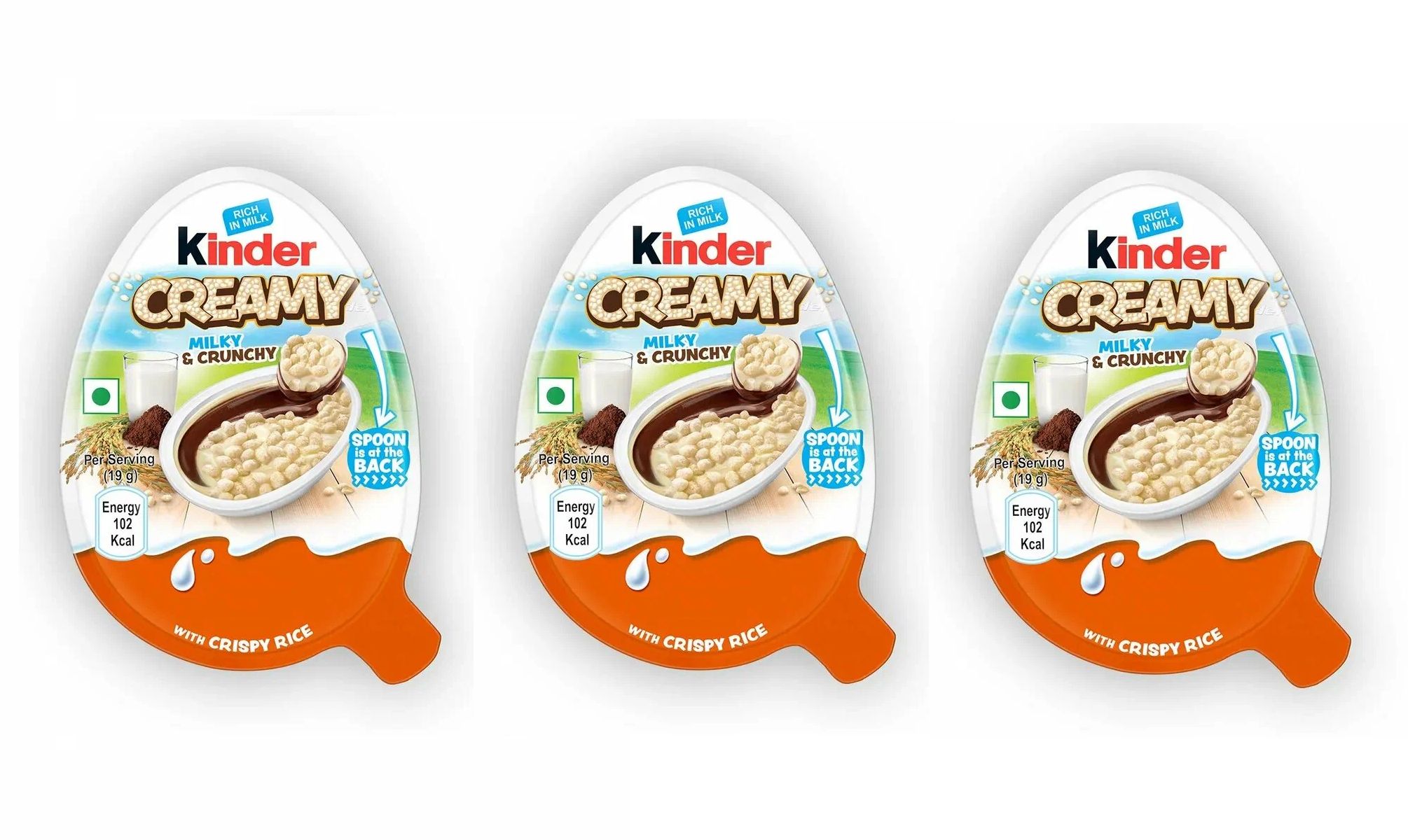 ШоколадноеяйцоFerreroKinderCreamy,3штпо20гр