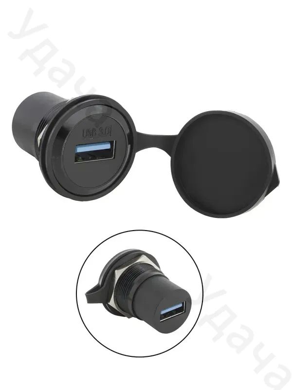 Панель(переходник)USBскрышкойВстраиваемый