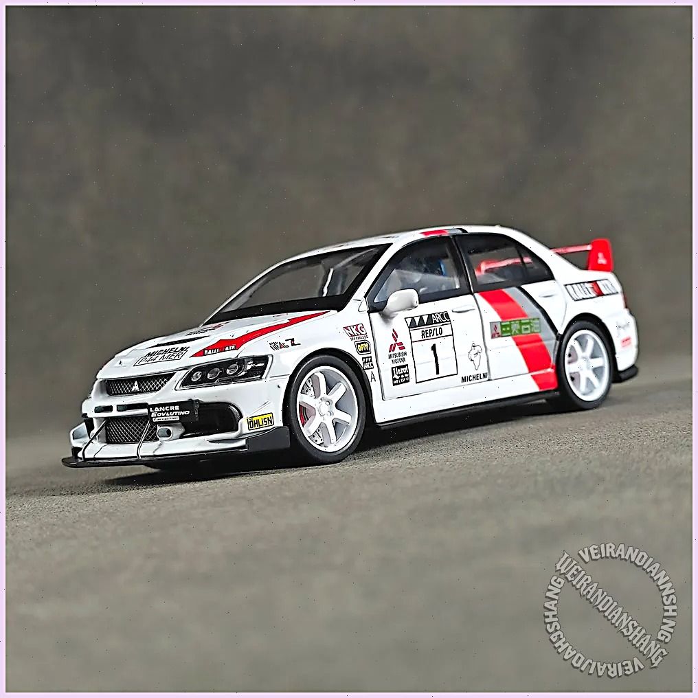 Mодельавтомобиля1/32MitsubishiLancerEvolutionEVOPetroleumcoatingversionДетскаяигрушечнаямашинкаКоллекционныеметаллическиеигрушки