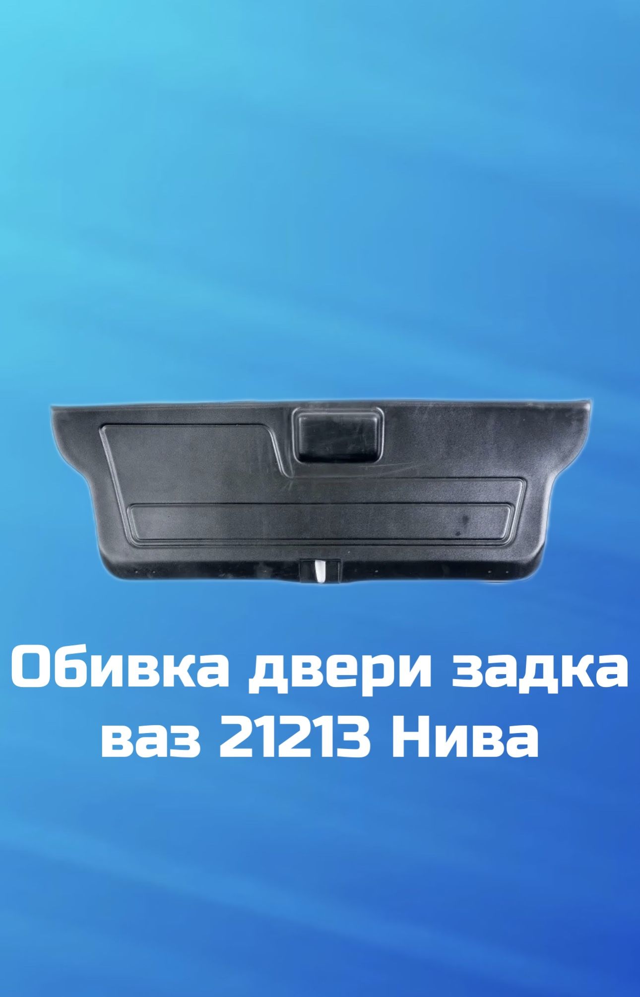 Обшивка двери задка 21213 верх г. Сызрань