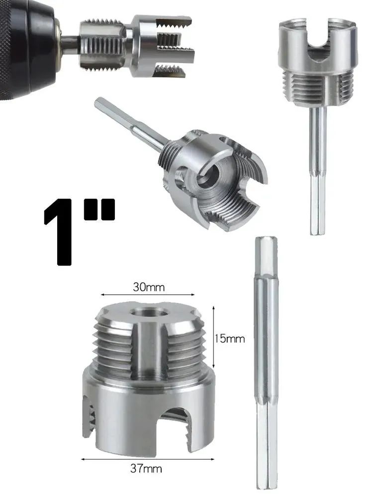 метчиковиплашек2в1длятрубизПВХ,1"/32mm,1шт
