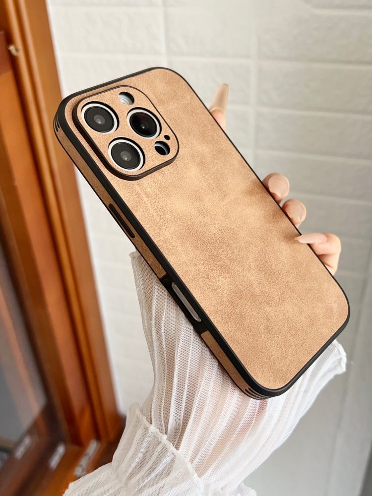 智能手机壳 用于 Apple iPhone 13 Pro, 热塑性聚氨酯, 浅棕色