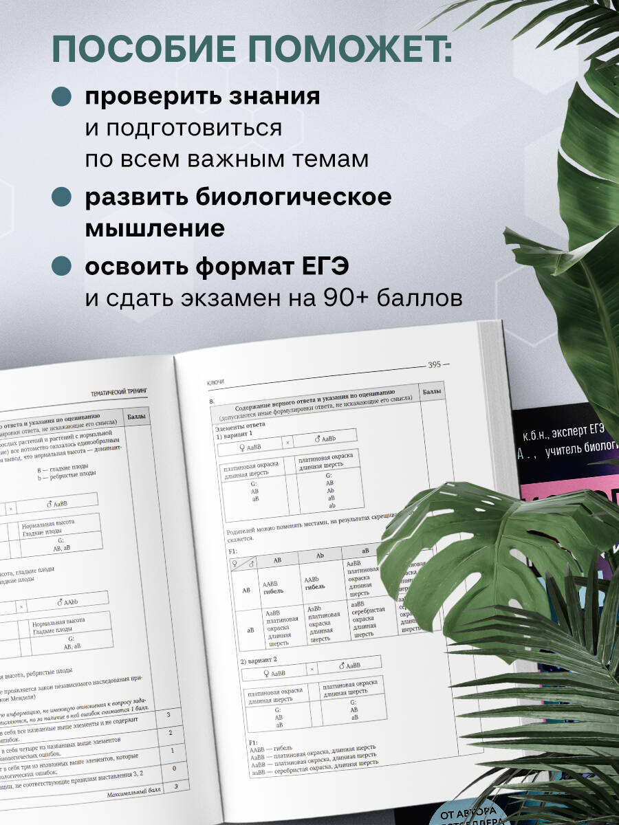 ЕГЭ по биологии. Тематический тренинг | Reference Book - Ozon image 2