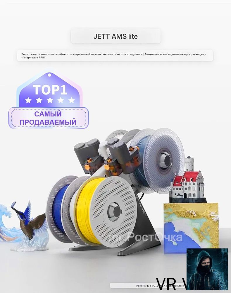 3D-сканер,Изкомплекта