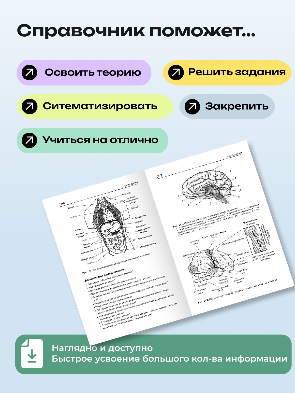 Биология ЕГЭ ОГЭ 2027. Справочник для школьников и поступающих в вузы. ФГОС | Reference Book - Ozon image 2
