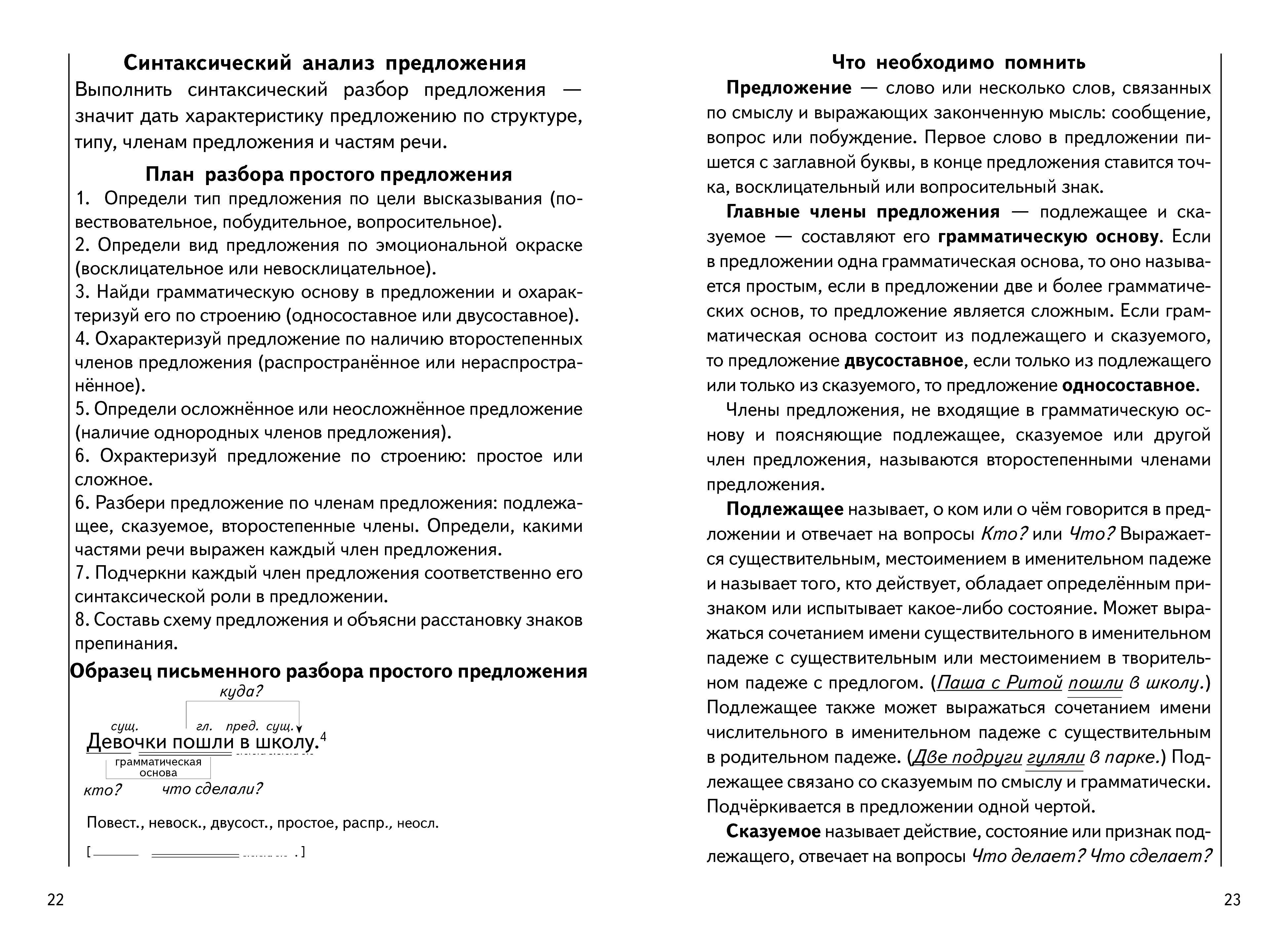 Планы всех видов разборов с примерами: фонетический, морфологический, по составу, синтаксический. С примерами Для детей 8-11 лет | Russian Language VPR Assessment Materials with Answers - Ozon image 7