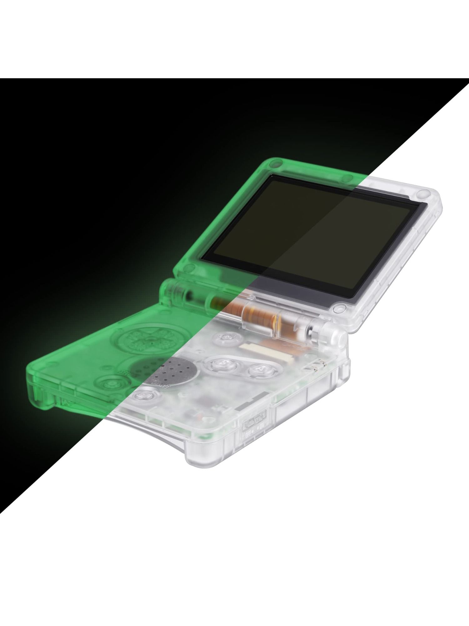 eXtremeRateкорпусдляGBASP,IPSReady,светитсявтемноте,совместимсIPS/LCD