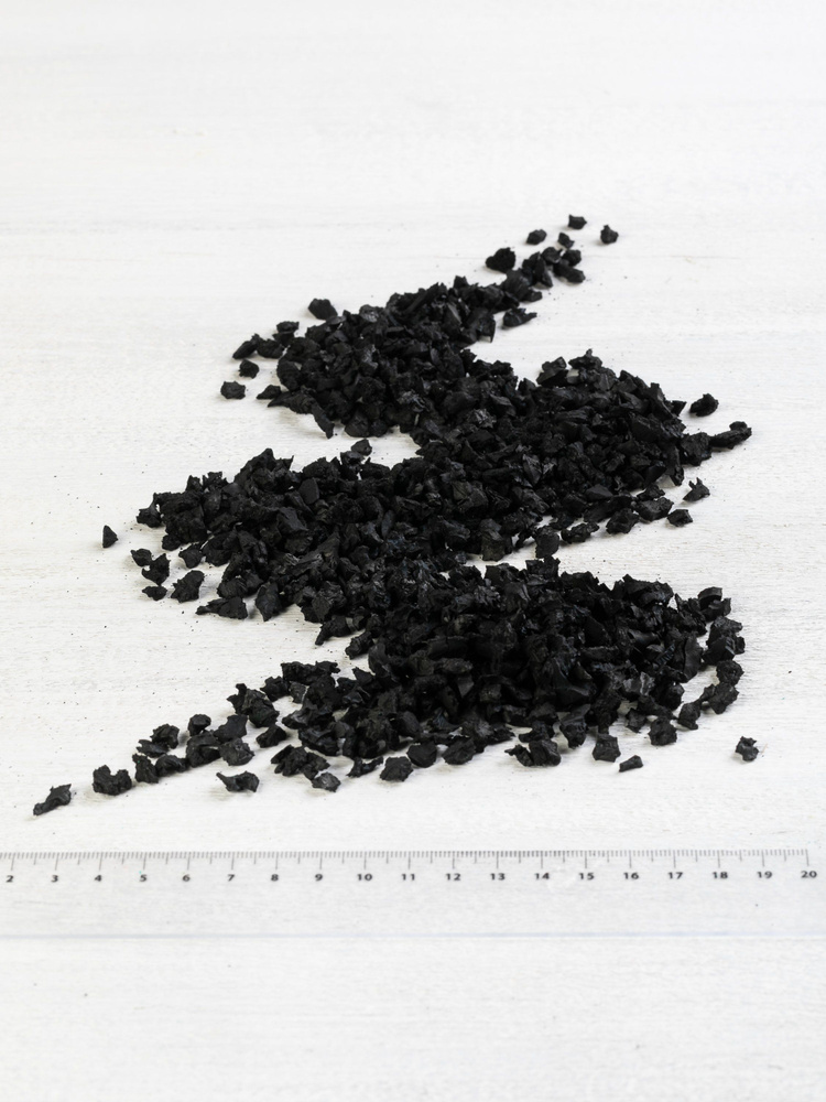Резиновая крошка черная, фракция 6-9 мм, 1 кг #1