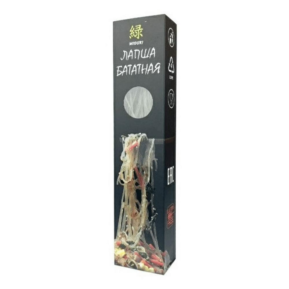 Лапша Midori бататная 200 г - купить с доставкой по выгодным ценам в ...