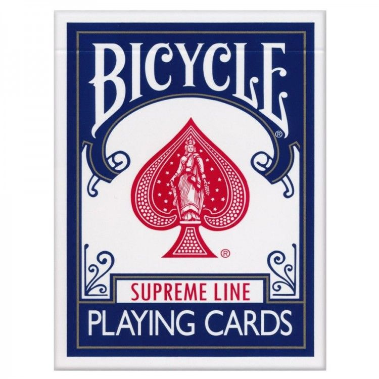 Карты Bicycle Supreme Line Standard blue / Суприм синие #1