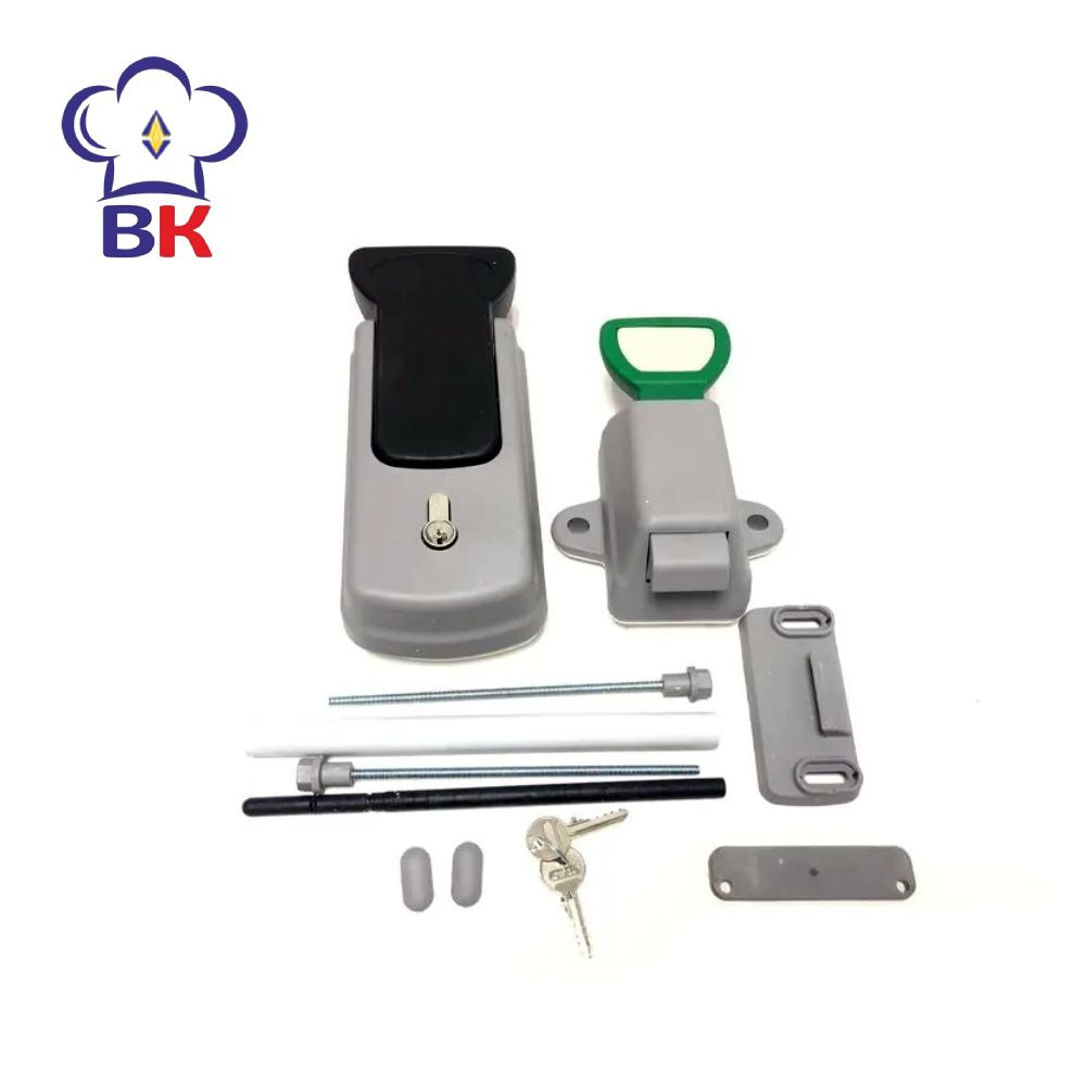 Ручка-замок двери в сборе для холодильной камеры Polair (Полаир) MTH ...