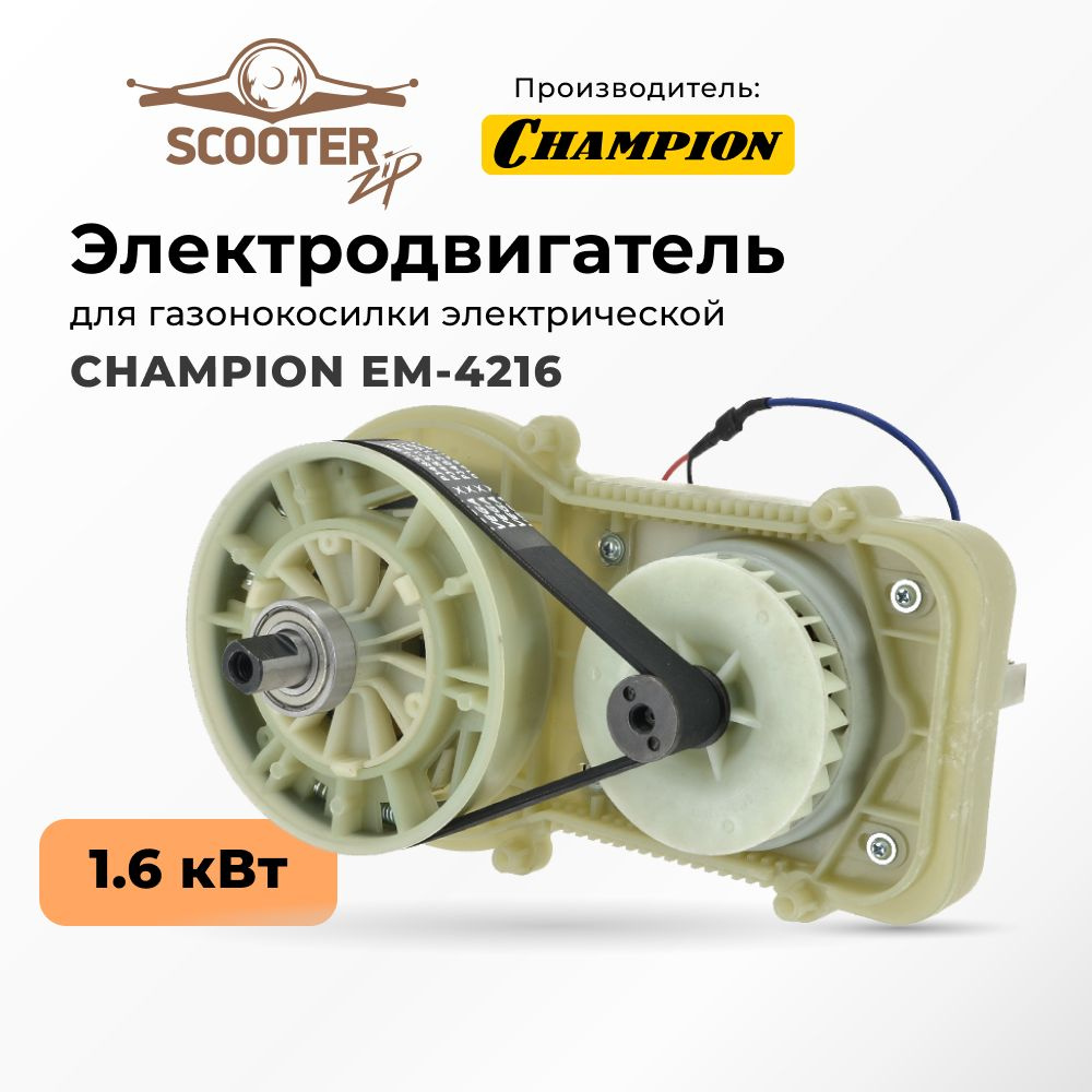 Электродвигатель для газонокосилки электрической CHAMPION (Чемпион) EM ...