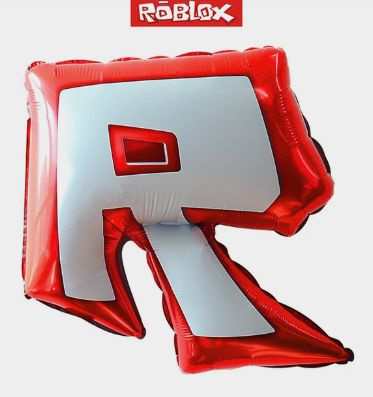 Шар 50 см Фигура, Логотип R Роблокс,1 шт. - купить в интернет-магазине ...