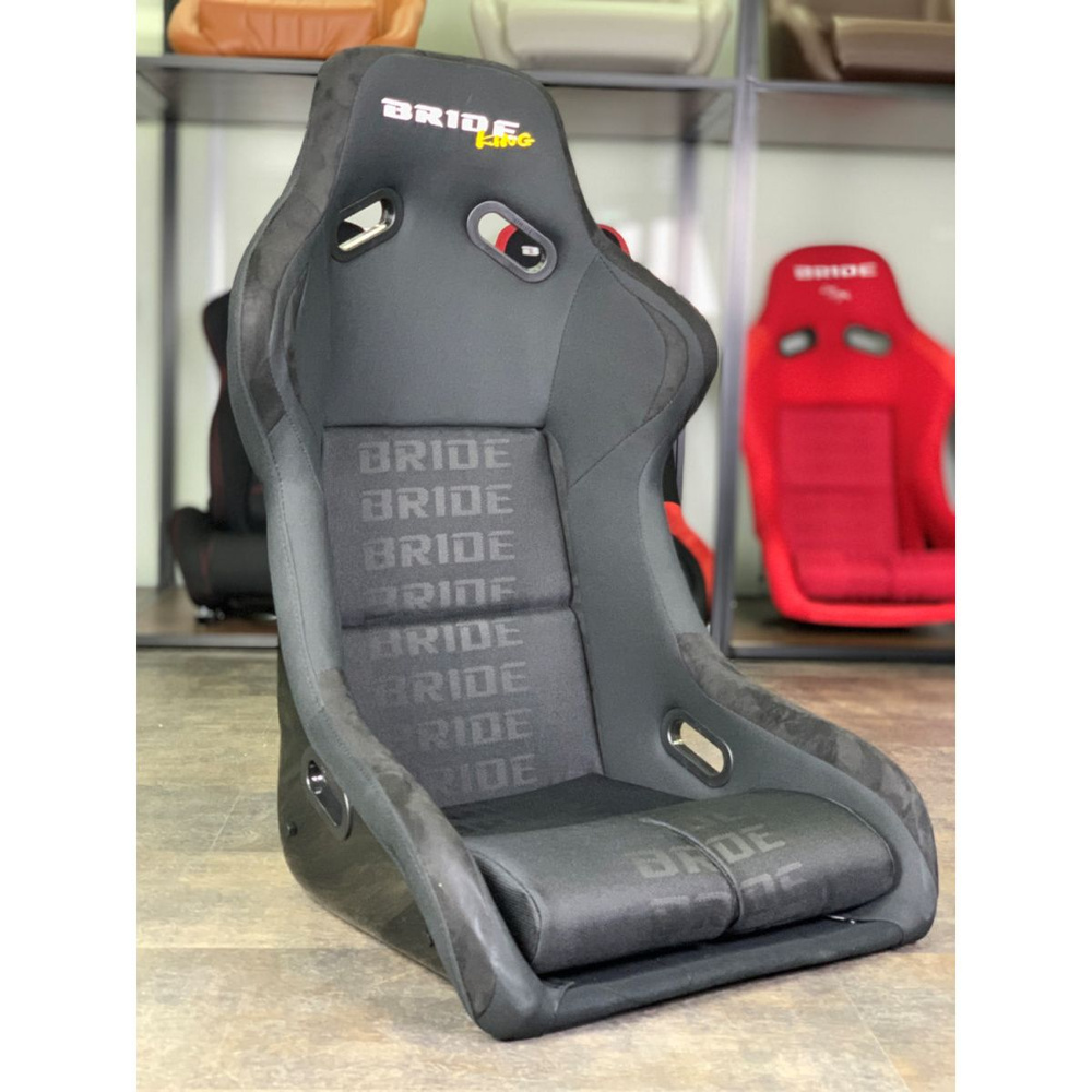 Сиденье спортивное (ковш) SB Seats (60x52x98) Ткань, Черный,  JBR1022BBKING_BLK, арт310754 - купить в интернет-магазине OZON с доставкой  по России (1432706677)