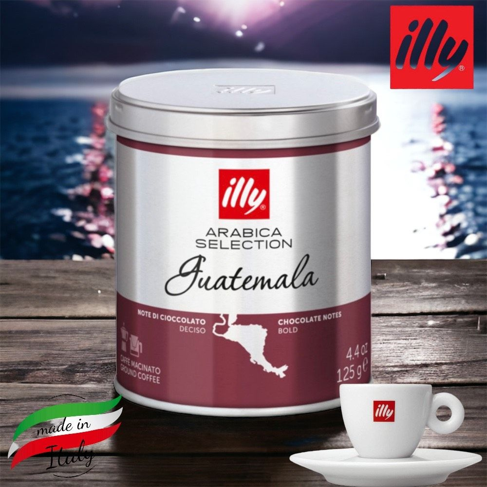 Кофе молотый Illy Arabica Selection Guatemala, 125 г #1