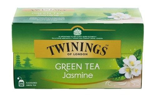 Twinings Jasmine Green Tea 2г Х 25 пак зеленый жасминовый чай картонная упаковка 50 г  #1