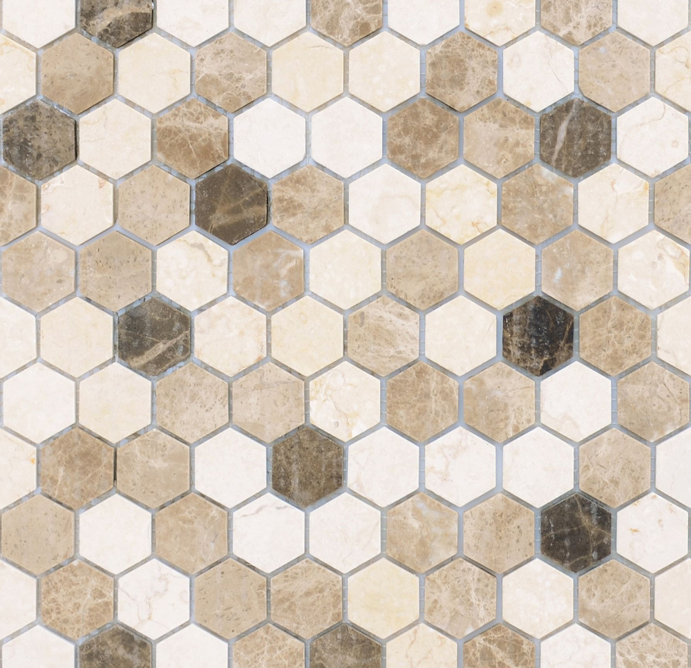 Плитка мозаика из натурального камня Pietra Mix 1 MAT 28,5*35*0,06см, 1шт  #1