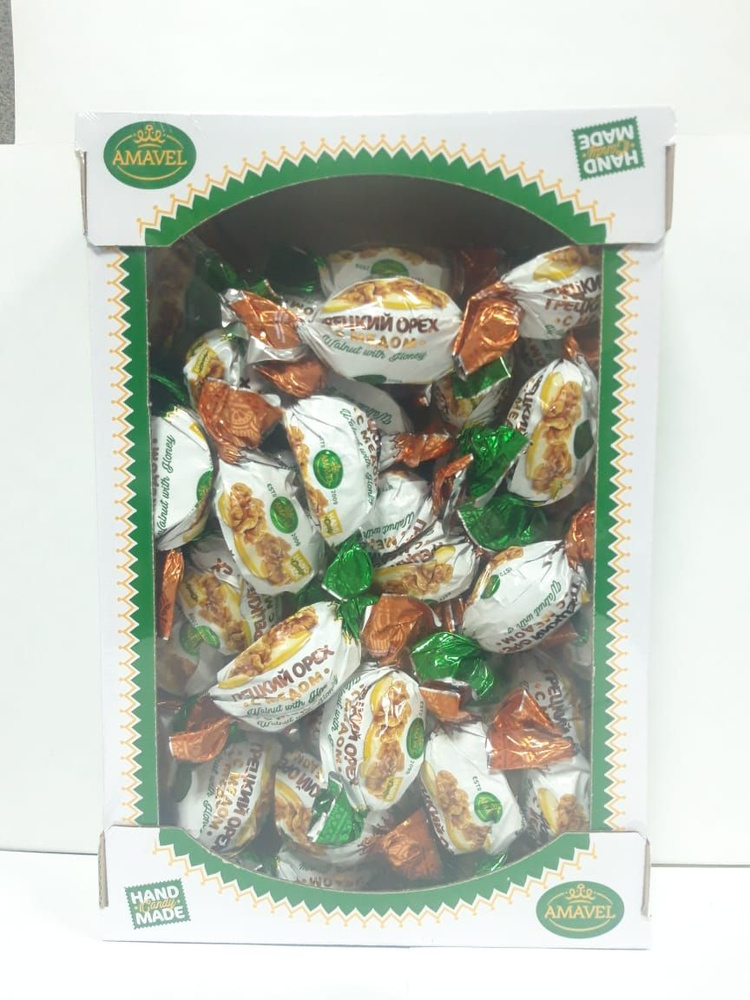 Конфеты шоколадные. Грецкий орех с медом в шоколаде 1кг. 1000 г ...