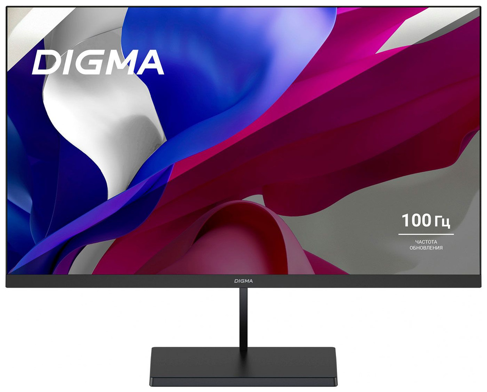 Digma 23.8" Монитор Progress 24P402F, 23.8'', IPS FHD, черный, черный #1