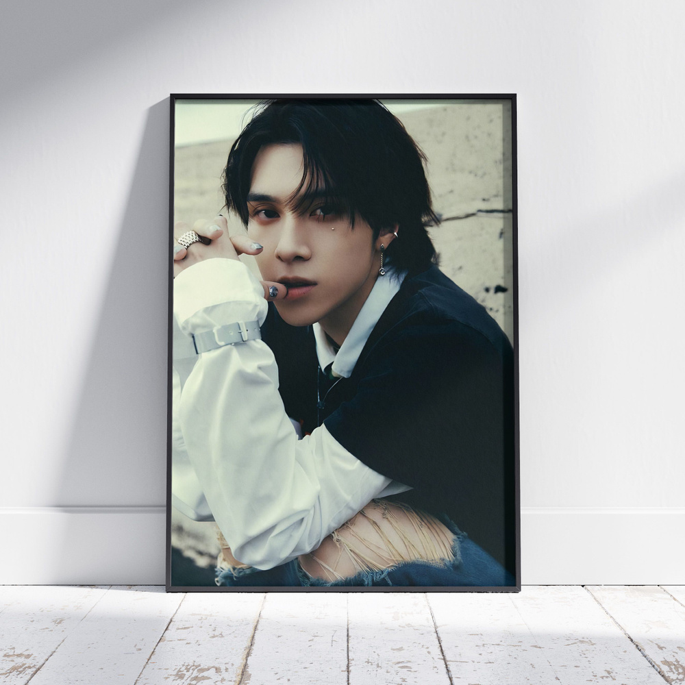 Плакат на стену для интерьера NCT (Хендери - Hendery 6) - Постер по K-POP музыке формата А4 (21x30 см) #1