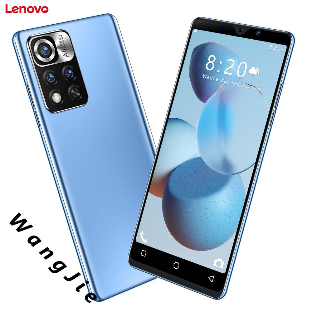 Lenovo Смартфон Zero X, Android, 5,0 дюймов, 6+128 ГБ 6/128 ГБ, лазурный