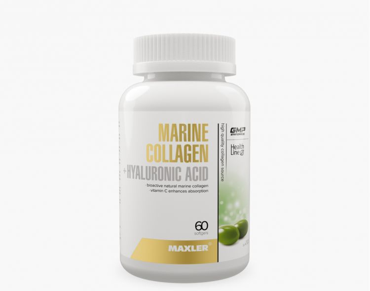 Морской коллаген + Гиалуроновая кислота Maxler Marine Collagen ...