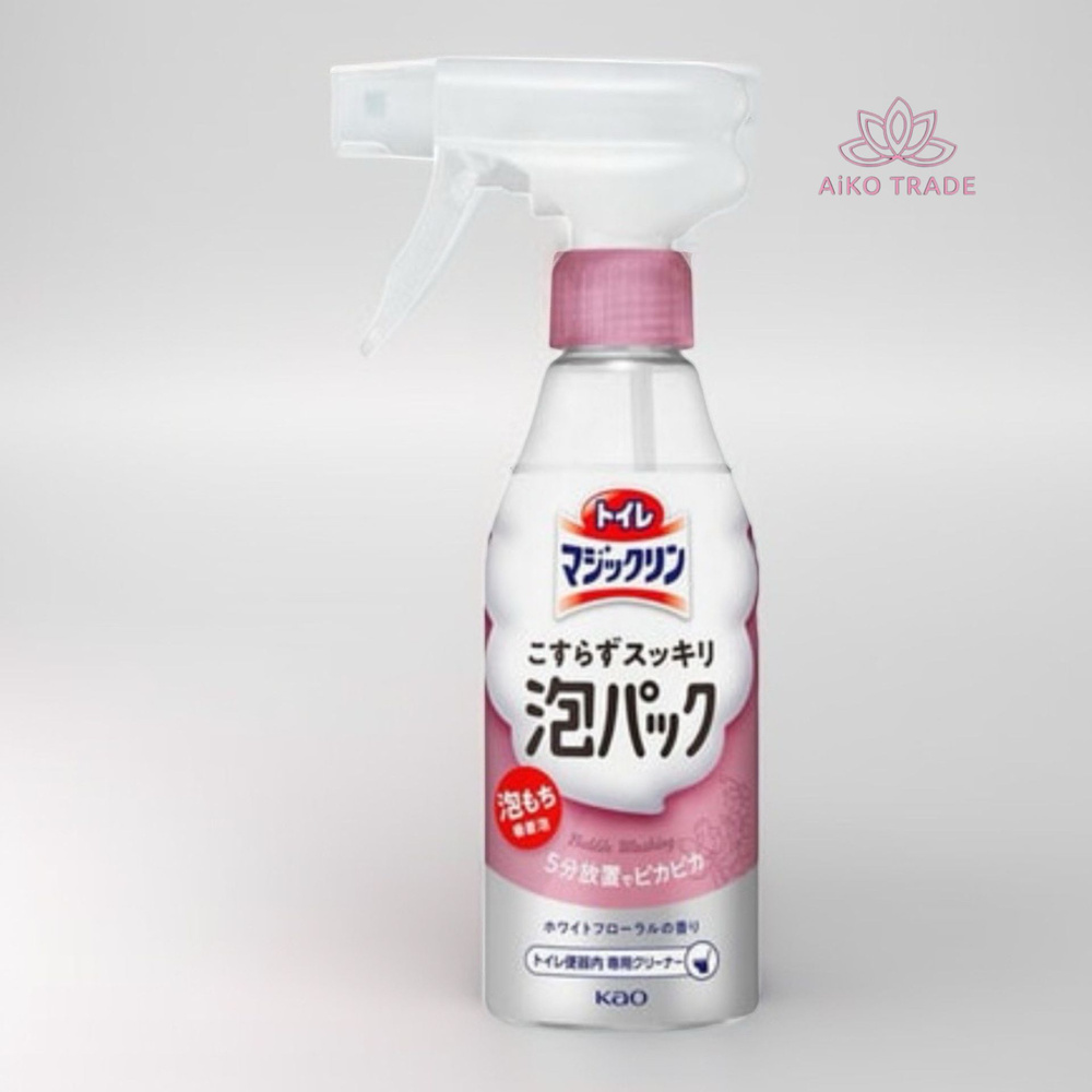 KAO Спрей-пенка для туалета чистящая и дезинфицирующая Magic Clean ...