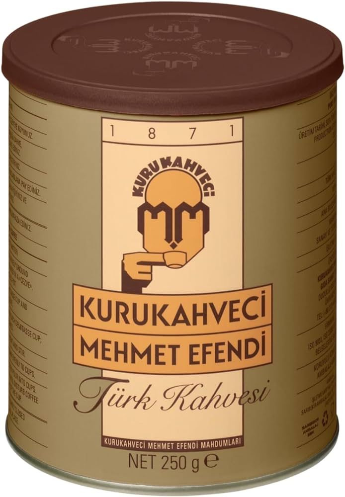 Турецкий кофе Mehmet Efendi Kurukahveci / молотый кофе Эфенди 250 г ...