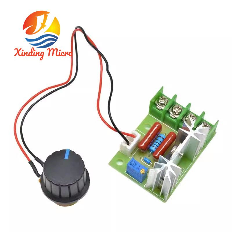 1 шт. Регулятор напряжения, мощности, нагрева 220 вольт 2000 Вт ...