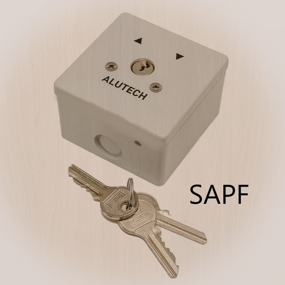 Выключатель замковый (ключ-кнопка) ALUTECH SAPF #1