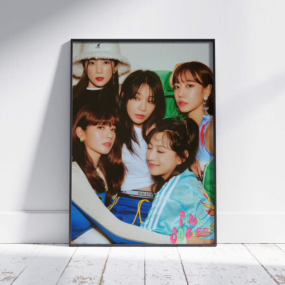 Плакат на стену для интерьера КПОП (Apink - Общее 3) - Постер по K-POP музыке формата А4 (21x30 см) #1